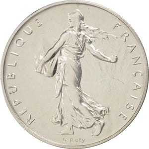 1977 1 franc coin - Etsy 日本