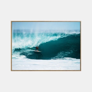 Aerial Surf, Surfing Photography, Aerial Beach Print, Modern Coastal Printable, Summer California Beach, Ocean Poster
