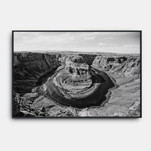 Arizona Desert Black And White Print, Lake Powell Photography, Desert Black And White Wall Art, Grand Canyon Poster