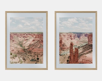 Arizona Desert Prints, Desert printable Wall Art, Southwestern Photography, Grand Canyon Art, Arizona Landscape Set Of 2