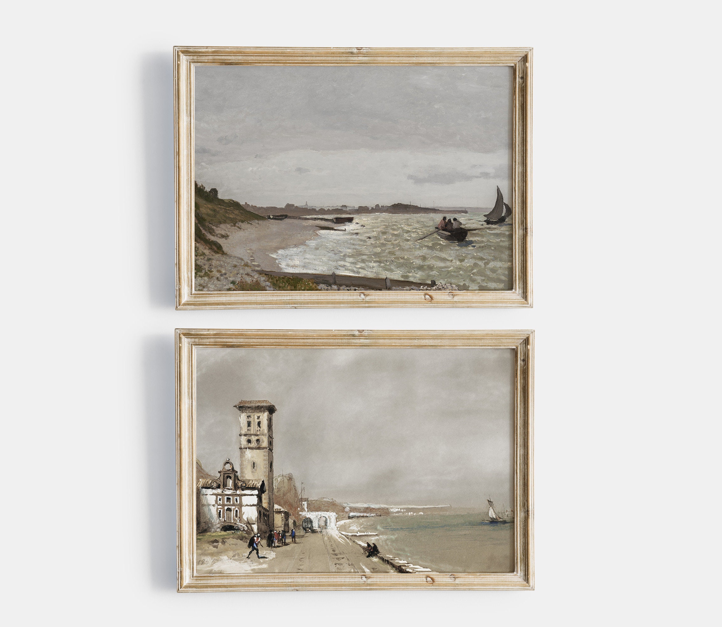 Vintage Printable Gallery Wall Art Set of 10, Antique Nautical Sailboat ...