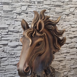 huge horse head sculpture horse head statue horse bust