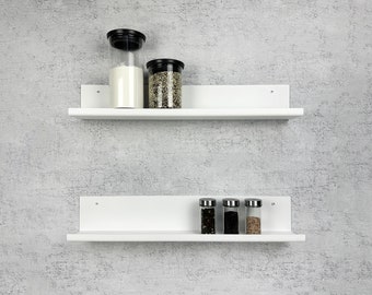 Floating kitchen shelf, Spice Shelf, Pantry Shelving, Wall spice rack, Kitchen shelf rack, Kitchen rack, Ledge shelf, Modern shelving