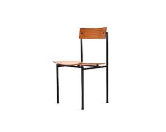 Set of 8 Restored Branko Uršič Chair Set, Stol Kamnik, 1963