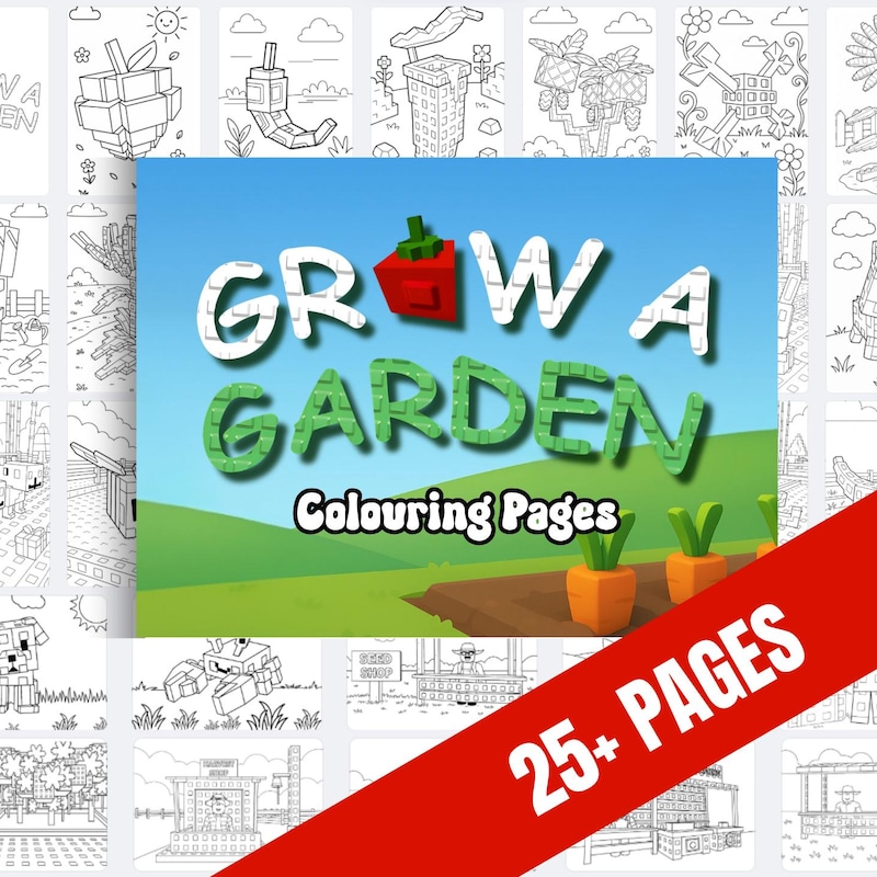 Grow a Garden Roblox Book - Etsy UK