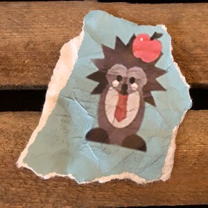 Hedgehog wallpaper piece &quot;Bunker - children&#39;s room&quot; - replica of the Netflix Dark series, fan article printed climate-neutral