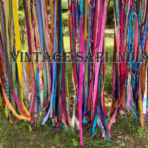 Rag Sari Window Wall Hangings For Housewarming Gift Grandma Gift Aesthetic Room Decor Boho Garden Decor Perfect Gifts For Her, Mothers Gift