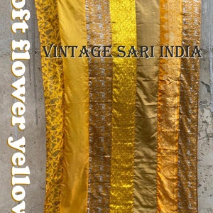 EXPRESS SERVICE of Indian Vintage Old Silk Sari Fabric Handmade Curtain Door Window Decor Up cycled Curtain Home Door Window Curtain