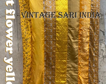 EXPRESS SERVICE of Indian Vintage Old Silk Sari Fabric Handmade Curtain Door Window Decor Up cycled Curtain Home Door Window Curtain