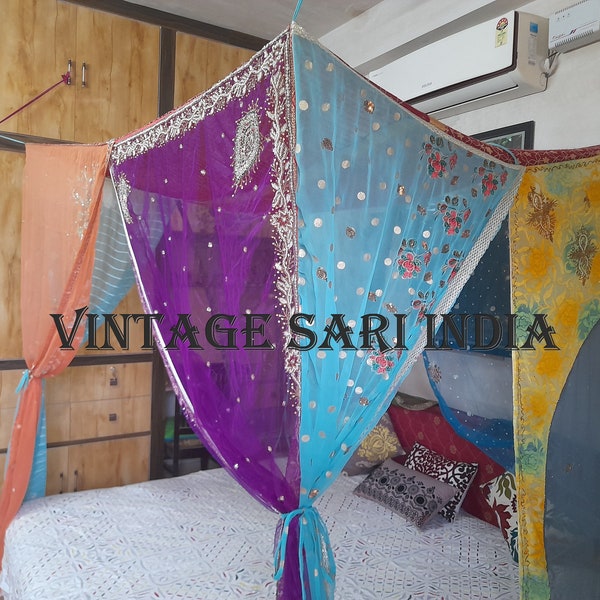 Canopy Bed Curtains Etsy