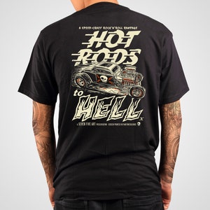 Hot Rods To Hell - Hot Rod T-Shirt