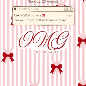 Aposto que você pensa em mim Taylor Swift Screensaver