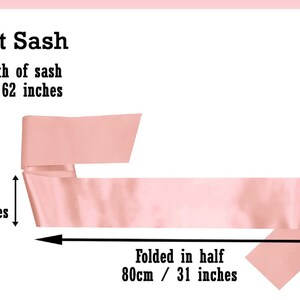 Custom Birthday Sash With Name & Age, Personalised Party Sash - Etsy