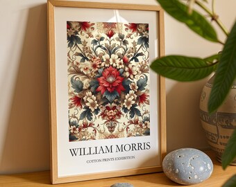 William Morris Print Arts Crafts Botanical Wall Art Vintage Floral Poster Art Nouveau Cottagecore Nature Wall Art Aesthetic Room Decor Gift