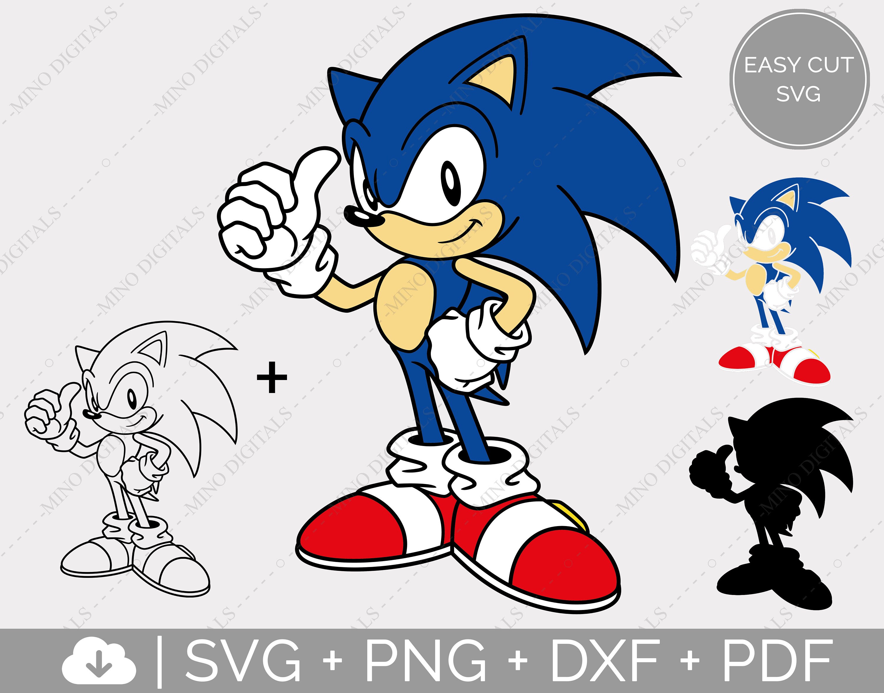 File:Classic sonic front.svg - Sonic Retro