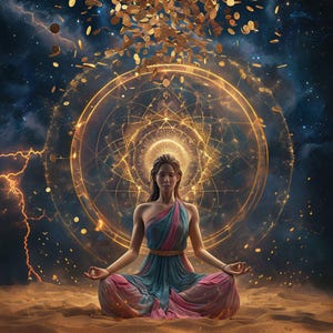 Lucky Girl Syndrome Subliminal - Attract Lucky Blessings for the New Year | Theta Waves Meditation for Abundance and Serendipity This Xmas