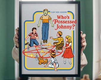 Wer ist wohl der besessene Johnny? 4K Wallpaper & digitaler Download