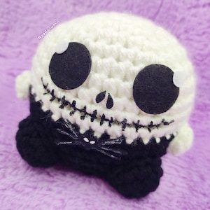 Jack Amigurumi Doll: Handmade Crocheted Pumpkin King