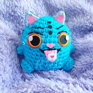 Handcrafted Derpy Tiger Plush, Unique Gift for K-pop, Fantasy, and Anime Enthusiasts
