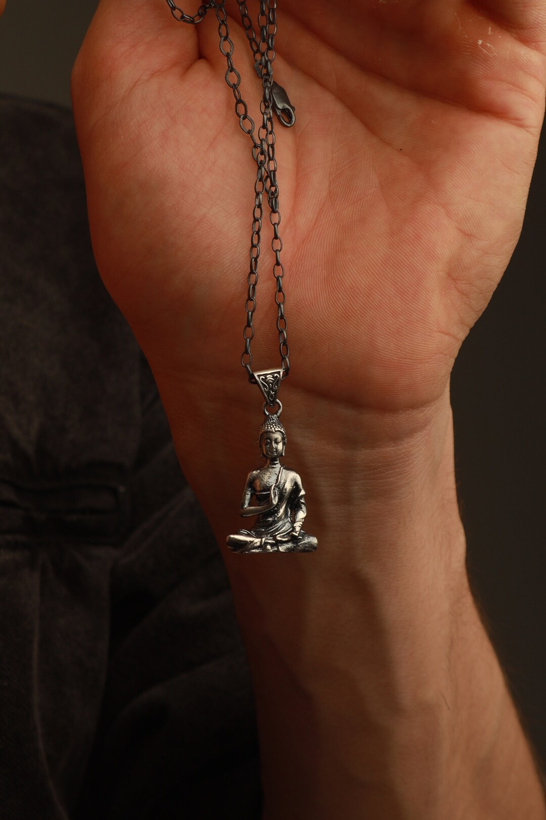Pendentif Bouddha Thaïlandais Argent Massif | Univers Bouddha