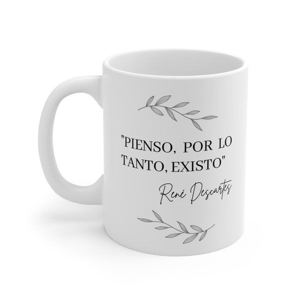 René Descartes Ceramic Mugs (11/15/20 oz)