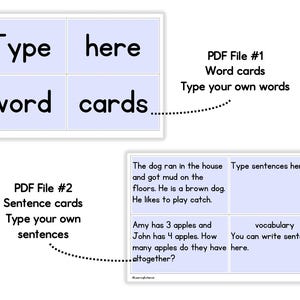 Tarjetas didácticas editables de 3x5" con líneas continuas - 4 por página / Plantilla de tarjetas didácticas / PDF editable / Recurso imprimible / Tarjetas didácticas imprimibles imagen 2