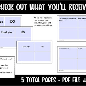 Editable 3x5 Flash Cards With Solid Lines 4 per Page Flashcards ...