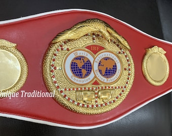 IBF 国際ボクシング連盟 チャンピオンベルト 金メッキ 大人サイズ