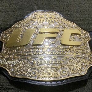 UFC : le prix vertigineux de la ceinture des champions