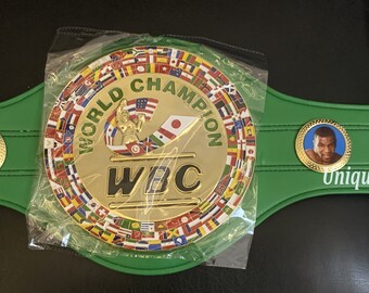 WBC World Boxing Championship Belt Adult Size Gold Plated