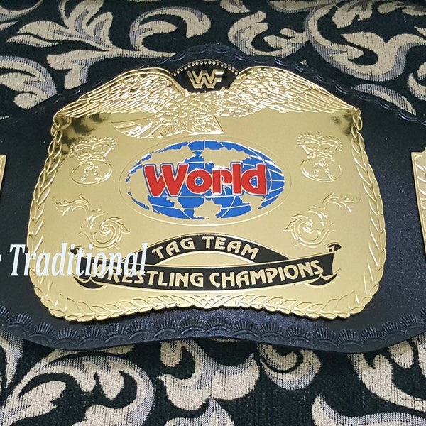 World Tag Team Heavyweight Wrestling Championship Belt Adult Size