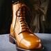 mens tan lace up boots
