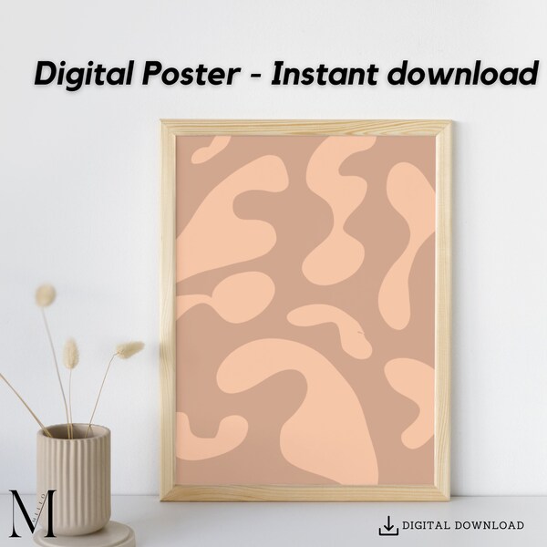 Creative Wall Art: Digital Poster Download - Modern Design