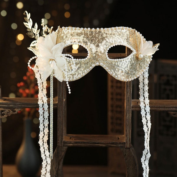 Floral Mask - Etsy