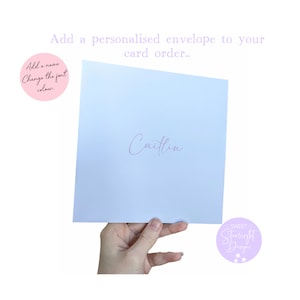 Envelope para Cartões Personalizado