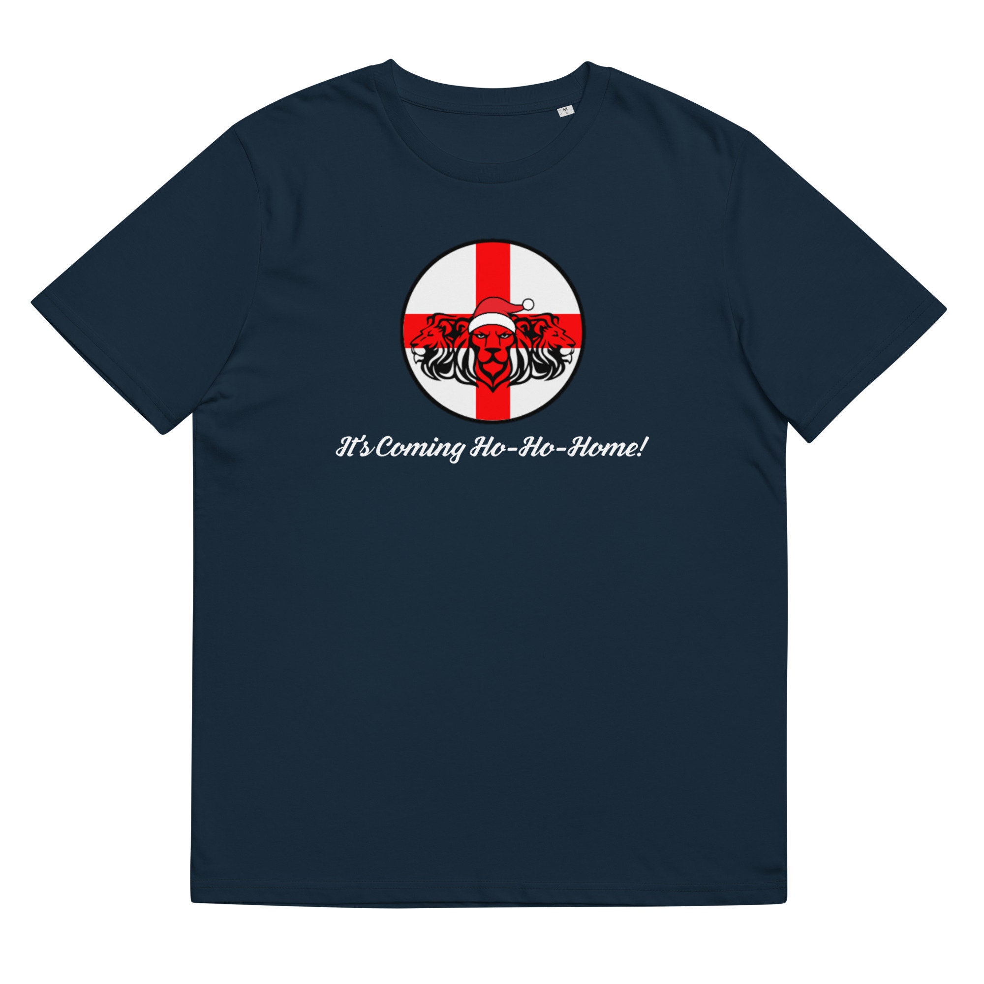 Discover It's Coming Ho-Ho-Home Tee, England Football T-Shirt