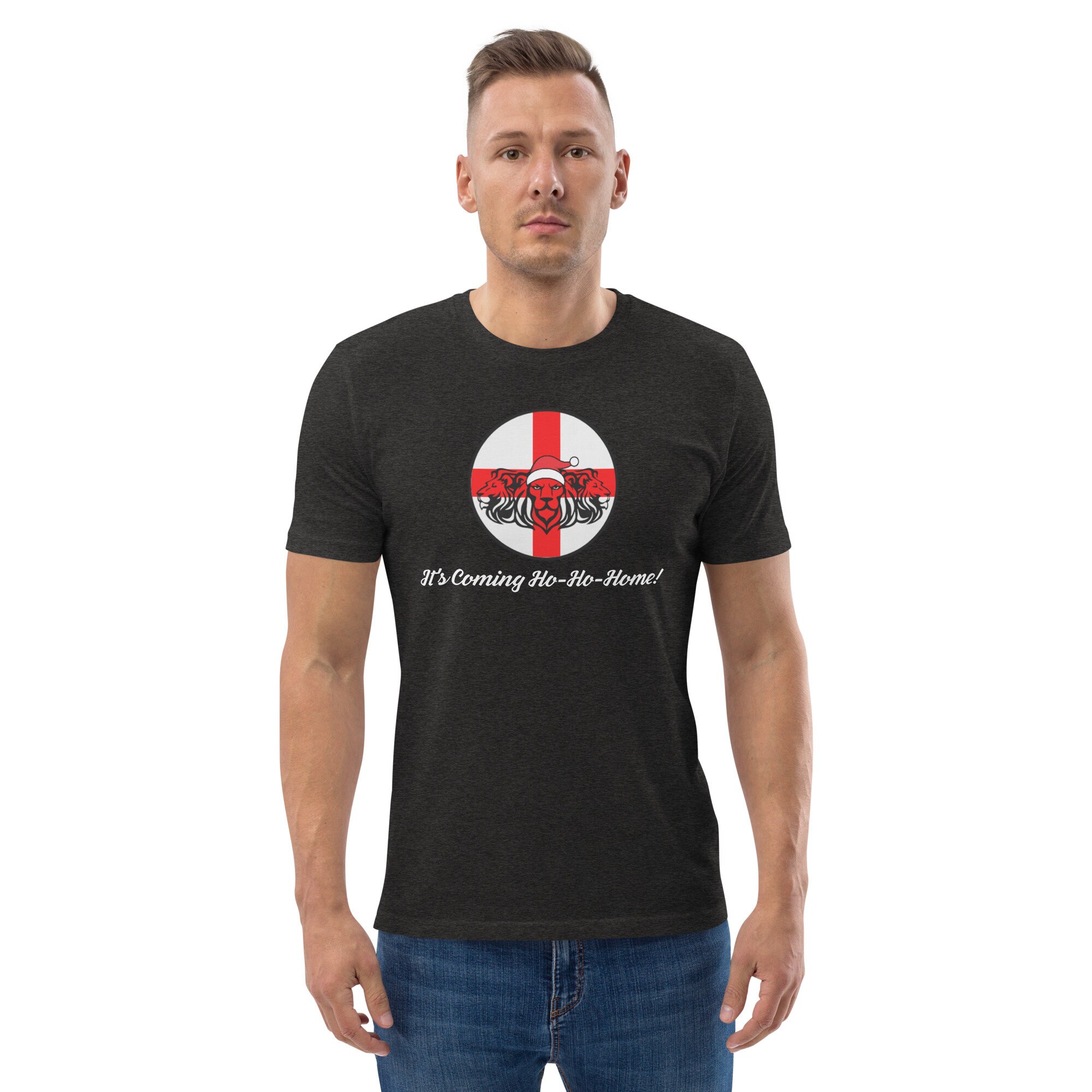 Discover It's Coming Ho-Ho-Home Tee, England Football T-Shirt