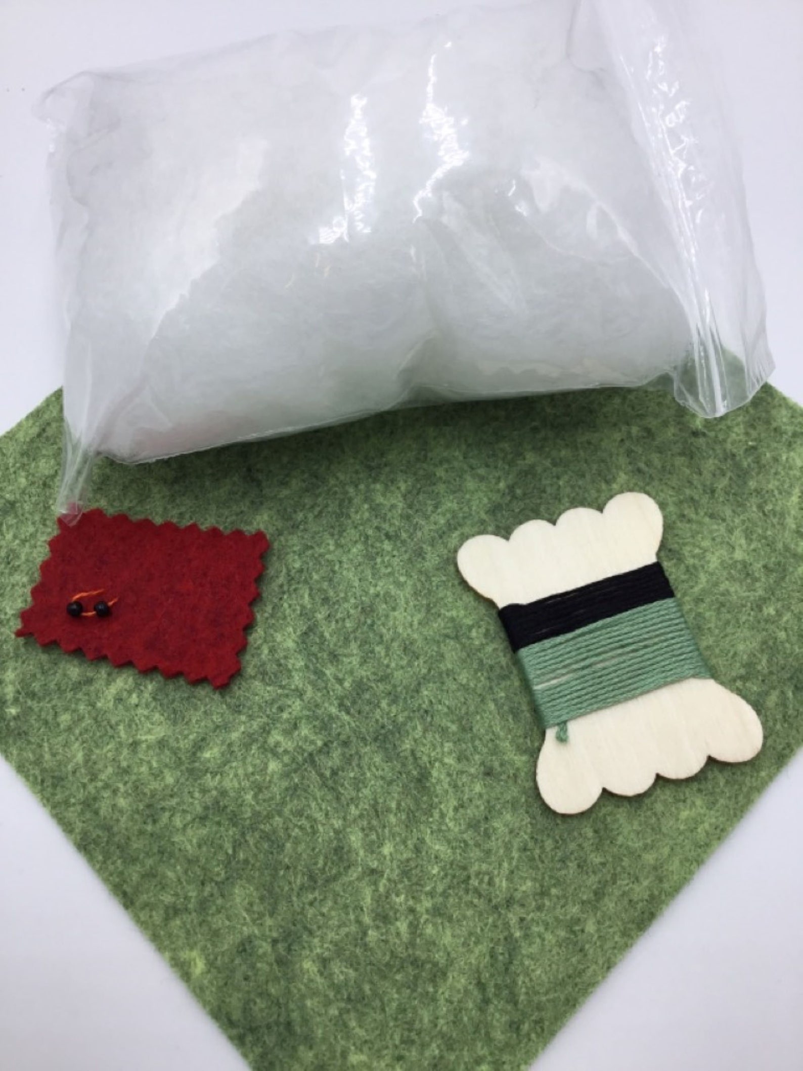 4" Bear Refil Pack - Felt, Threads, Beads - 9 Colour Options - Etsy