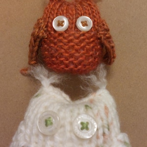 PDF Pattern - Knitted Mini Owlet Baby Simple Knitting Pattern Download