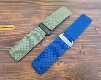 Fabric Strap for Bell & Ross BR01/BR03 Watch -22mm/24mm