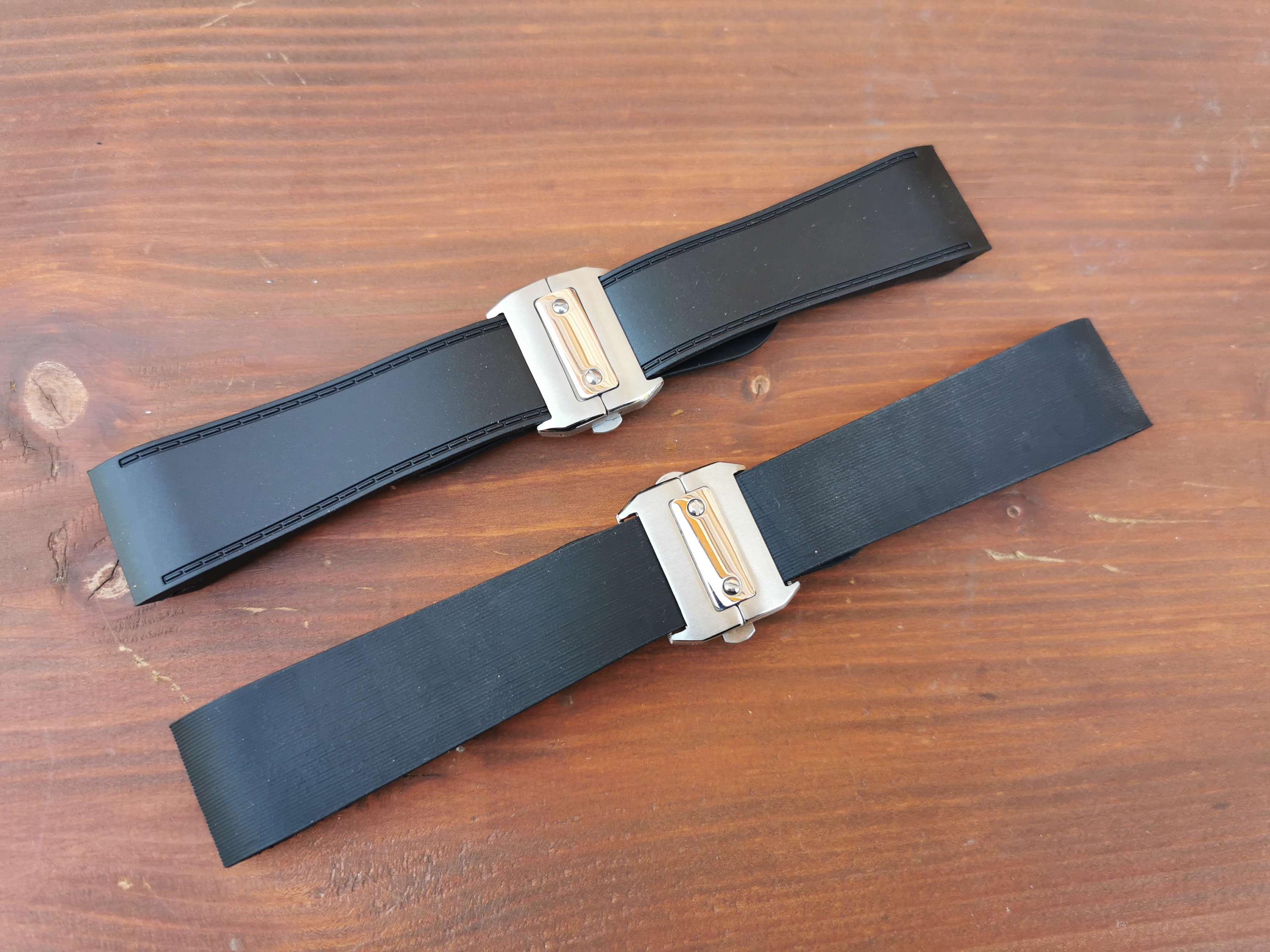 Cartier santos rubber strap - Etsy 日本