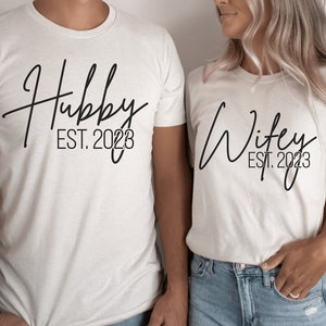 Esposo y esposa 2023 SVG PNG, Est. 2023 Svg, Novia y novio SVG, Boda 2023 Svg, Esposo y esposa Svg, Aniversario Svg