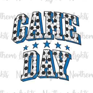 Game Day Soccer Retro Png, Soccer Sublimation Design, Game Day Png, Soccer Png, Soccer Mama Png, Soccer Season, Soccer Blue Png