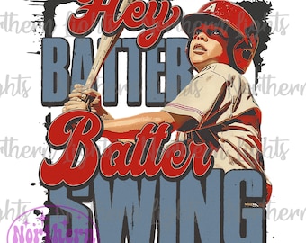 Retro Baseball Hey Batter Batter Swing PNG, Baseball Vintage Png, Spieltag Baseball Saison Png, Baseball Png, Baseball Shirt Png herunterladen