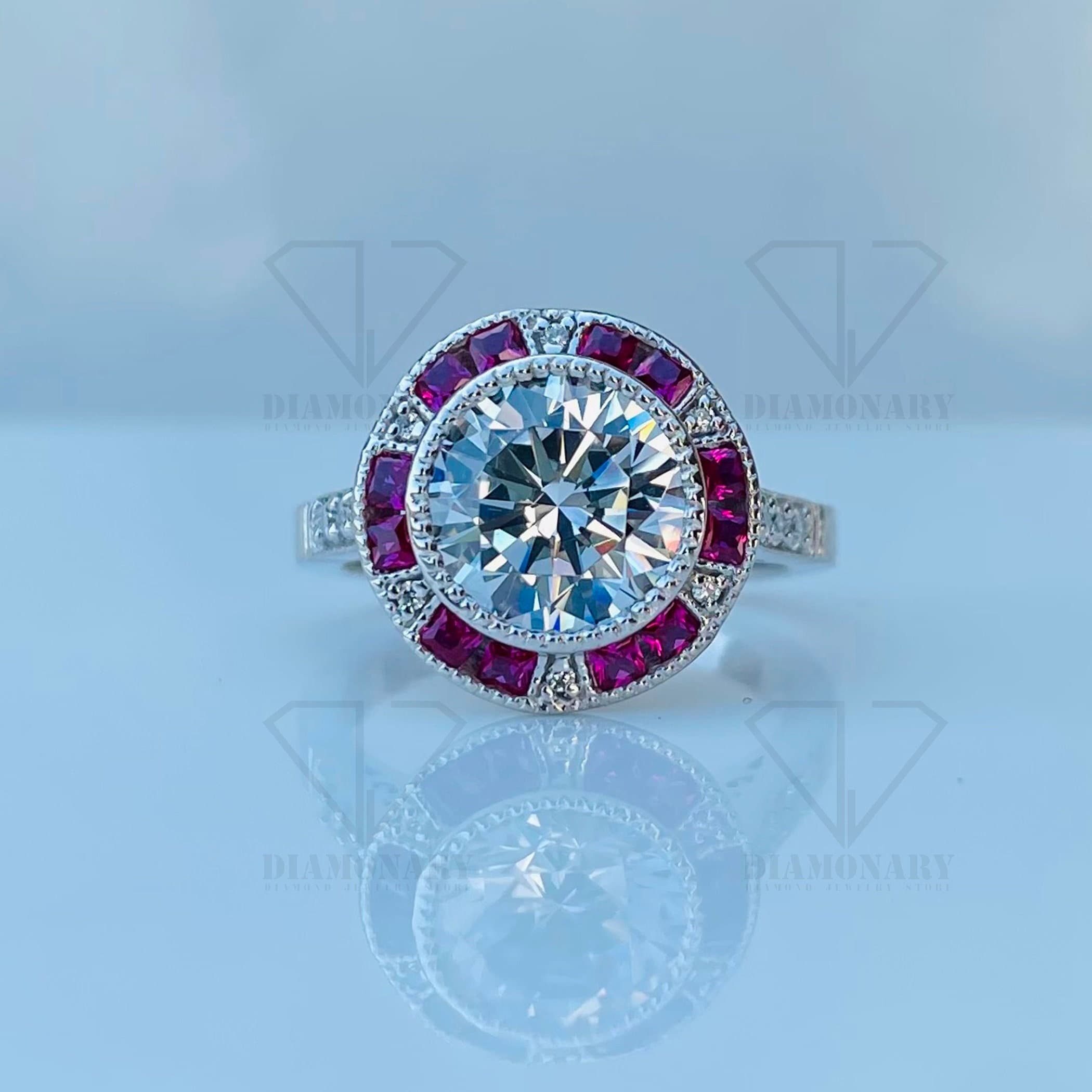 Diamond Target Ring