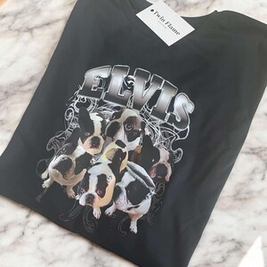 Custom Pet T-Shirt, Shirt With Pet Face, Custom Photo Vintage Shirts, Custom Your Own Picture Idea, Graphic Wife Husband Tee