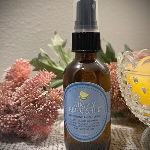 Refreshed facial spray