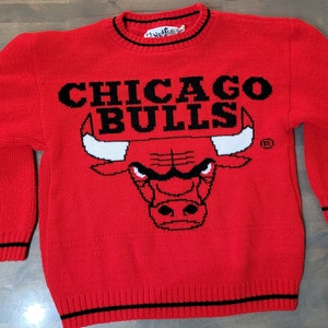 90s Bulls Sweater - Etsy