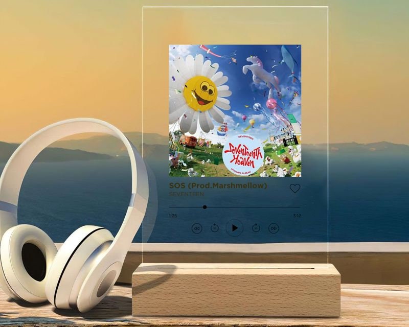 Seventeen SOS feat Marshmellow Acrylic Plaque
