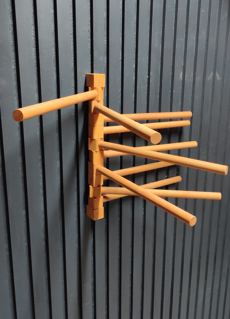 Wall Clothes Hanger Trouser Rack Multifunctional Organizer Etsy